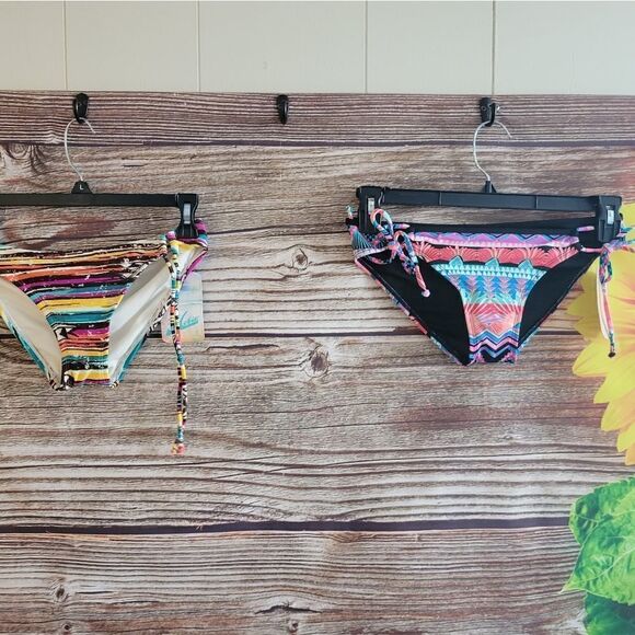 Hobbies bikini Bottoms set of ( 2 ) small NWT - Picture 1 of 7